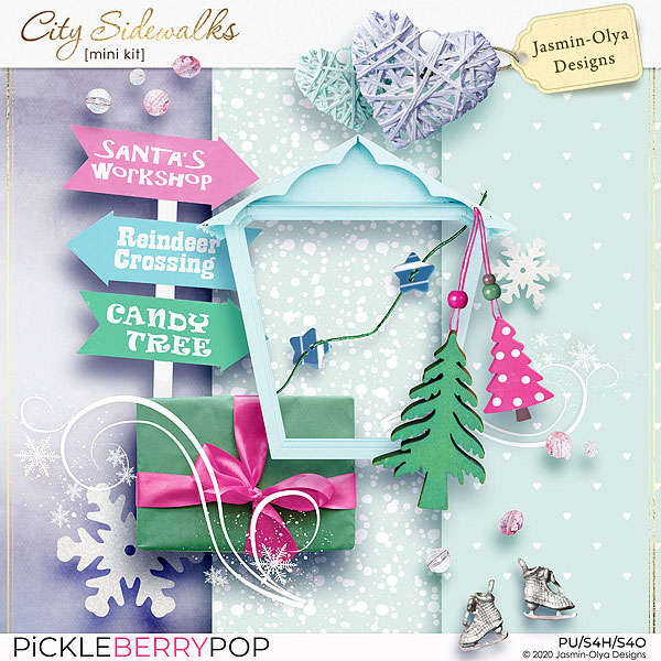 City Sidewalks Mini Kit by Jasmin-Olya Designs