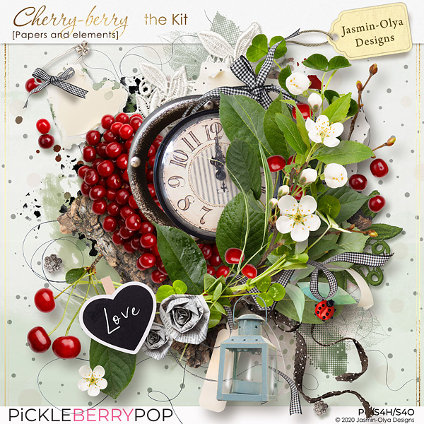 Cherry-berry - The kit (Jasmin-Olya Designs)