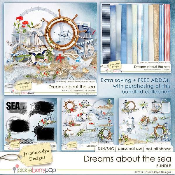 Dreams about the sea - BUNDLE (Jasmin-Olya Designs)