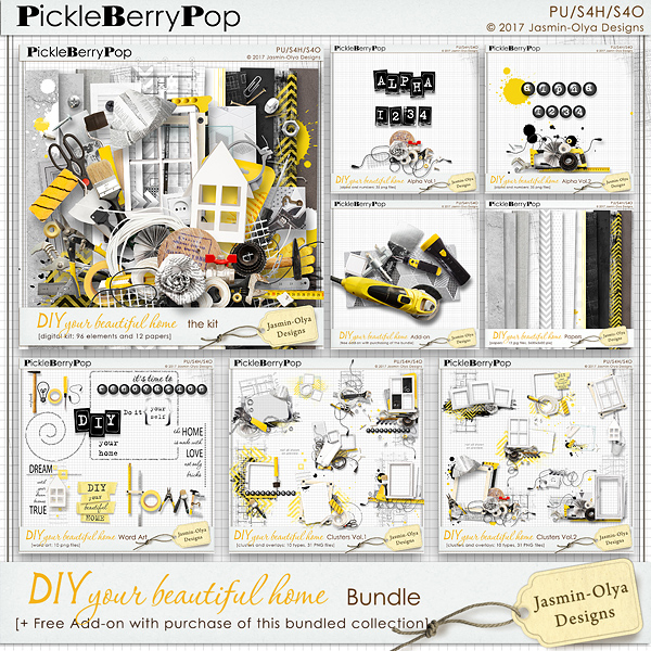 DIY your beautiful home - BUNDLE (Jasmin-Olya Designs)