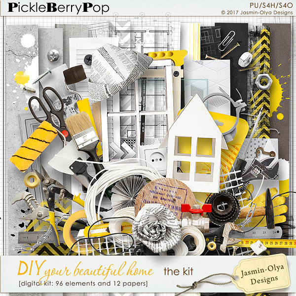 DIY your beautiful home - The kit (Jasmin-Olya Designs)