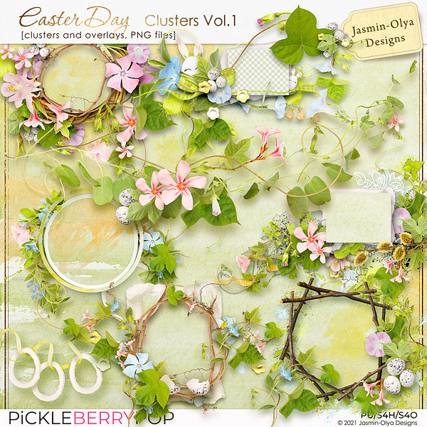 Easter Day - Clusters Vol.1 (Jasmin-Olya Designs)