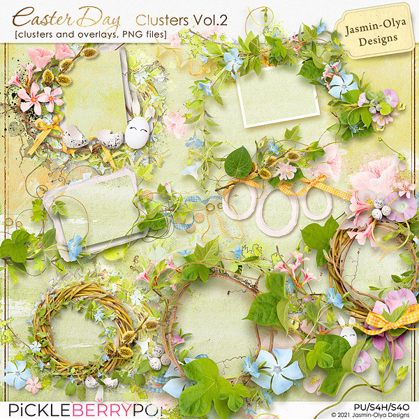 Easter Day - Clusters Vol.2 (Jasmin-Olya Designs)