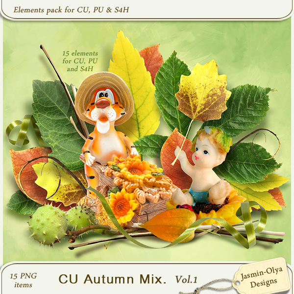 CU Autumn Mix. Vol.1 (Jasmin-Olya Designs)