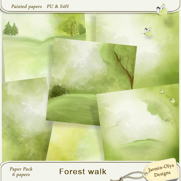 Forest Walk - PU Paper Pack