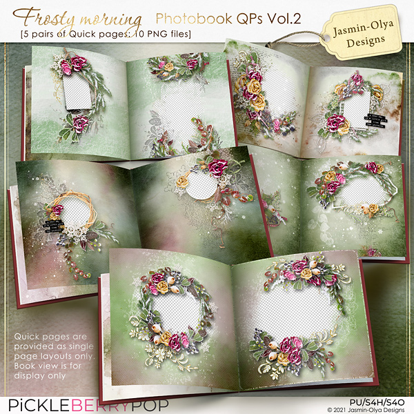 Frosty Morning - Photobook QPs Vol.2 (Jasmin-Olya Designs)