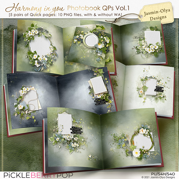 Harmony in you - Photobook QPs Vol.1 (Jasmin-Olya Designs)