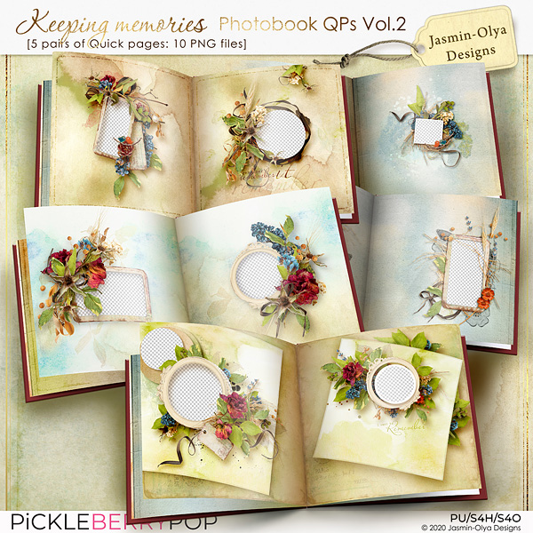 Keeping Memories - Photobook QPs Vol.2 (Jasmin-Olya Designs)