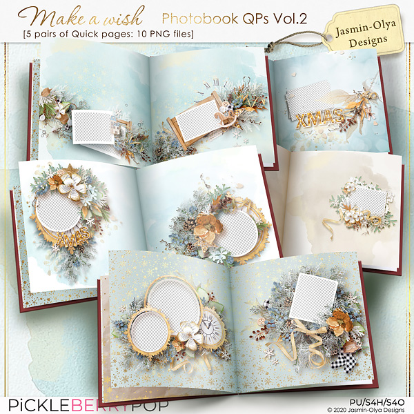 Make a Wish - Photobook QPs Vol.2 (Jasmin-Olya Designs)