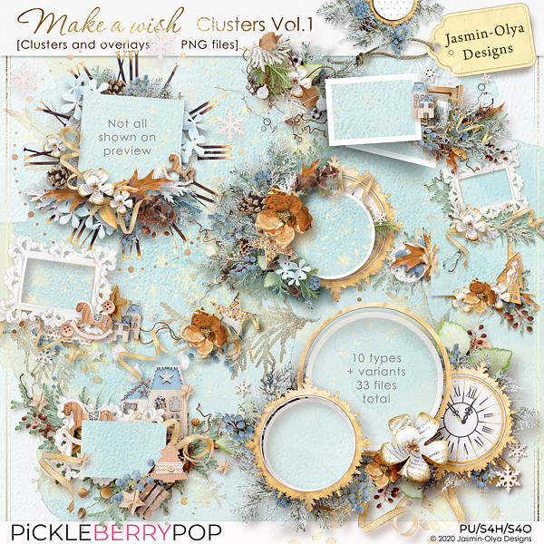 Make a Wish - Clusters Vol.1 (Jasmin-Olya Designs)