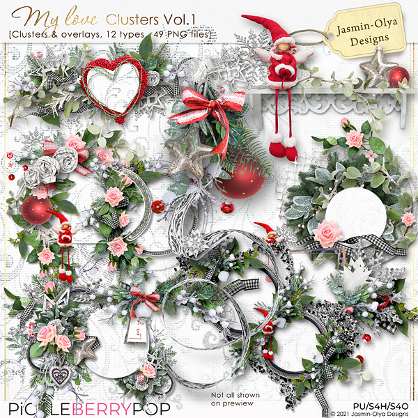 My Love - Clusters Vol.1 (Jasmin-Olya Designs)