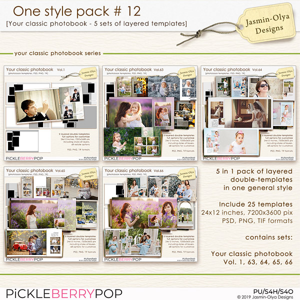 One style pack #12 (Jasmin-Olya Designs)