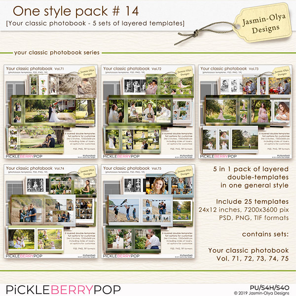 One style pack #14 (Jasmin-Olya Designs)