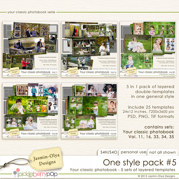 One style pack #5 (Jasmin-Olya Designs)