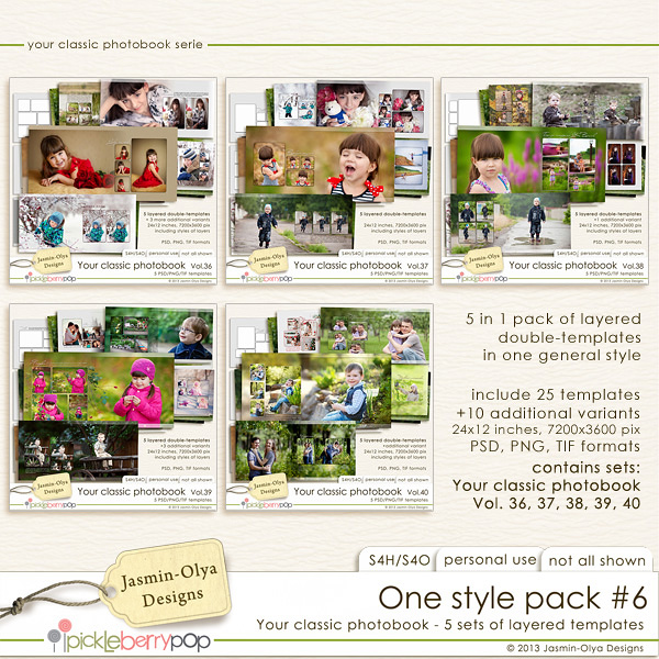 One style pack #6 (Jasmin-Olya Designs)