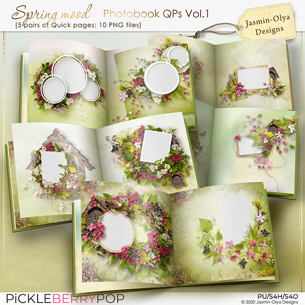 Spring Mood - Photobook QPs Vol.1 (Jasmin-Olya Designs)