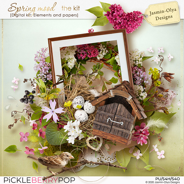 Spring Mood - The kit (Jasmin-Olya Designs)