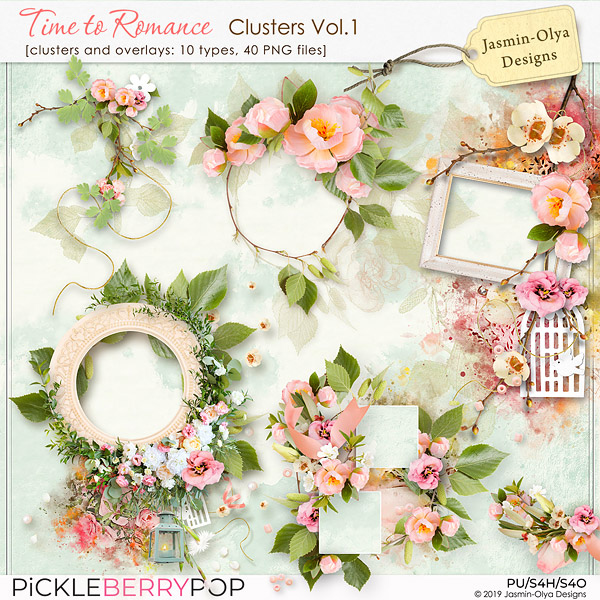 Time to Romance - Clusters Vol.1 (Jasmin-Olya Designs)