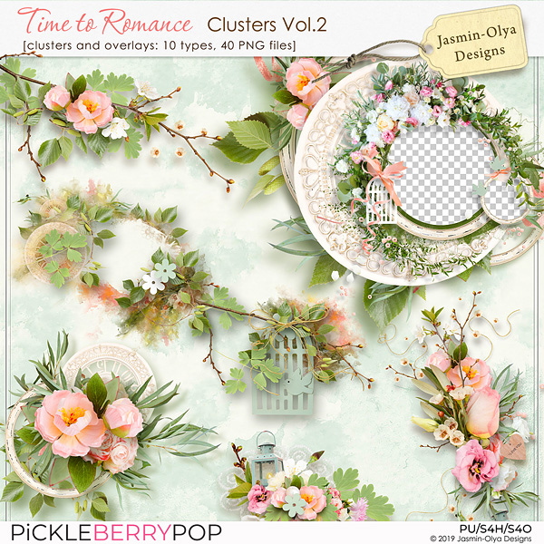 Time to Romance - Clusters Vol.2 (Jasmin-Olya Designs)