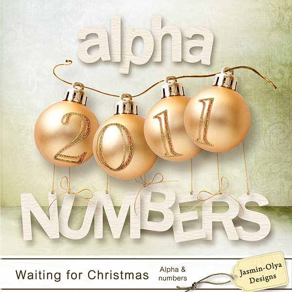 Waiting for Christmas - Alpha and Numbers