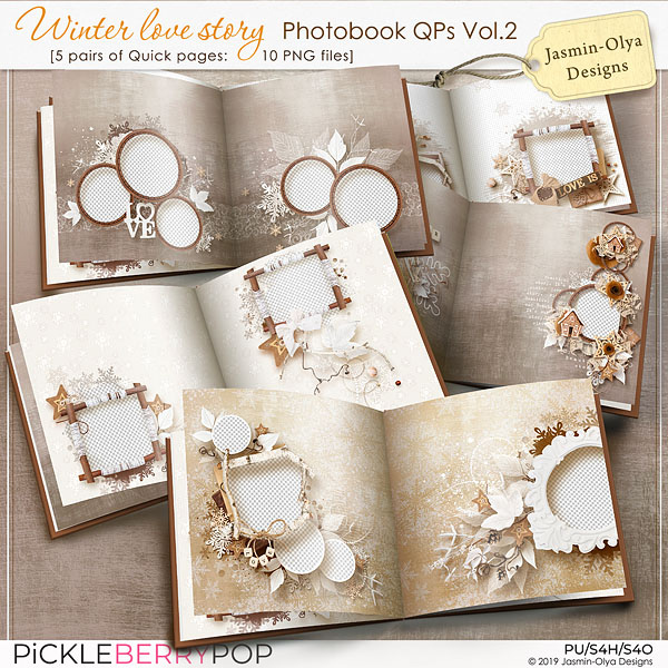 Winter Love Story - Photobook QPs Vol.2 (Jasmin-Olya Designs)