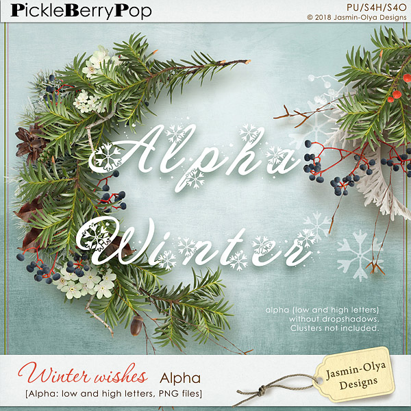 Winter Wishes - Alpha (Jasmin-Olya Designs)