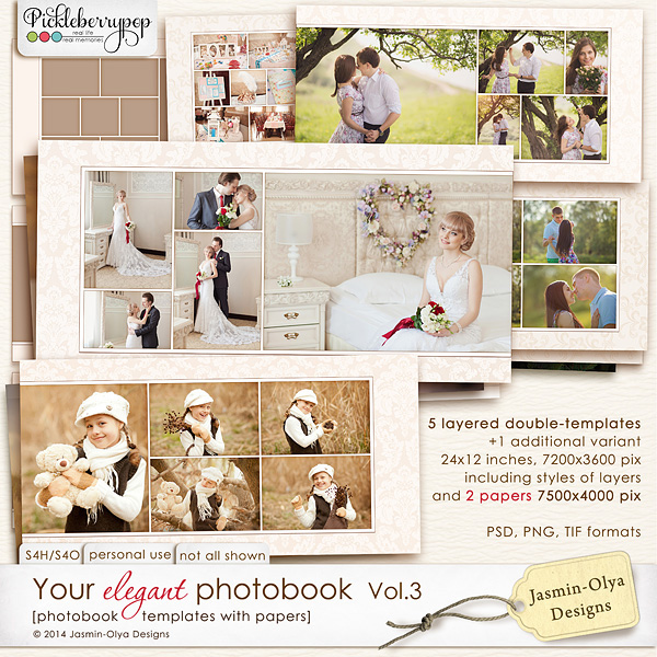 Your elegant photobook Vol.3 (Jasmin-Olya Designs)