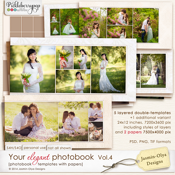 Your elegant photobook Vol.4 (Jasmin-Olya Designs)