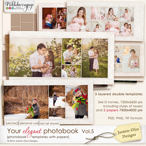 Your elegant photobook Vol.5 (Jasmin-Olya Designs)