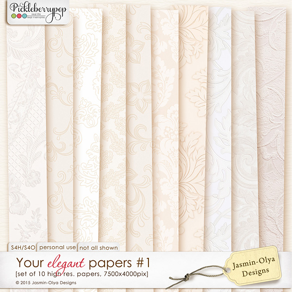 Your elegant papers PU (Jasmin-Olya Designs)