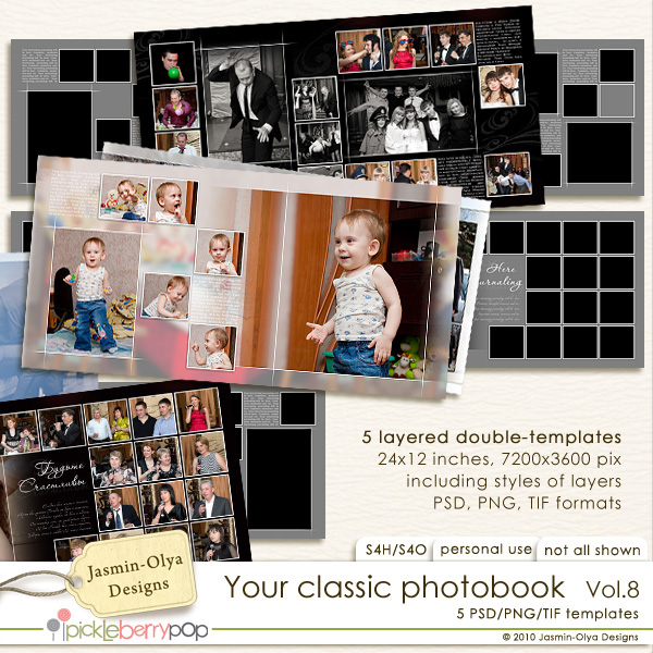 Your classic photobook Vol.8 (Jasmin-Olya Designs)