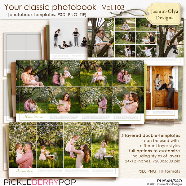 Your classic photobook Vol.103 (Jasmin-Olya Designs)