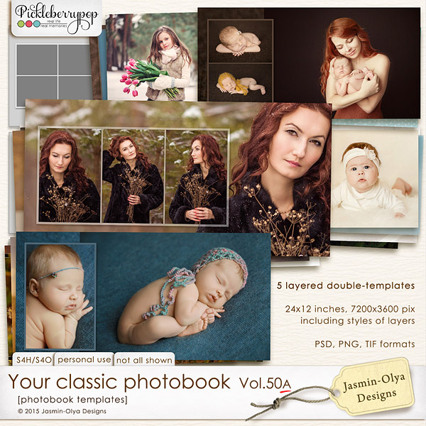 Your classic photobook Vol.50A (Jasmin-Olya Designs)