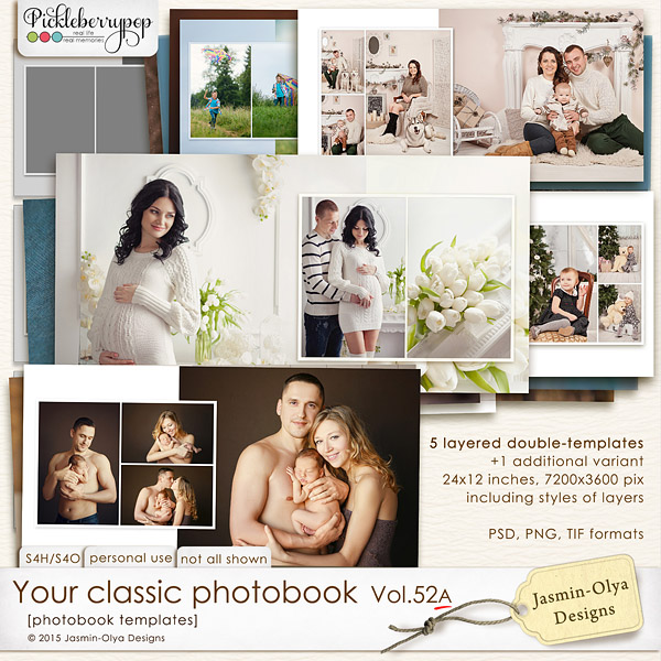 Your classic photobook Vol.52A (Jasmin-Olya Designs)