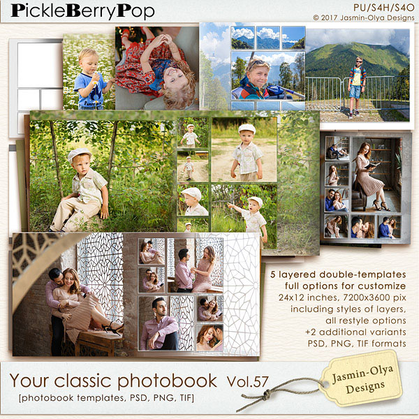 Your classic photobook Vol.57 (Jasmin-Olya Designs)