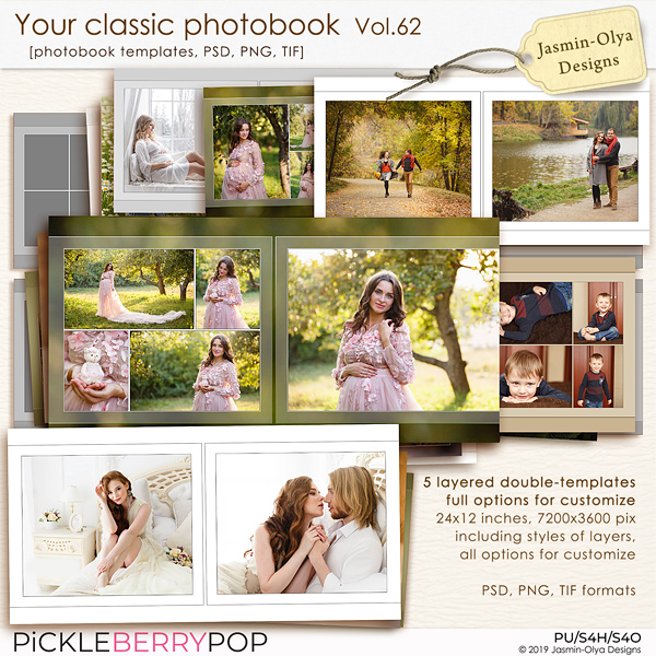 Your classic photobook Vol.62 (Jasmin-Olya Designs)