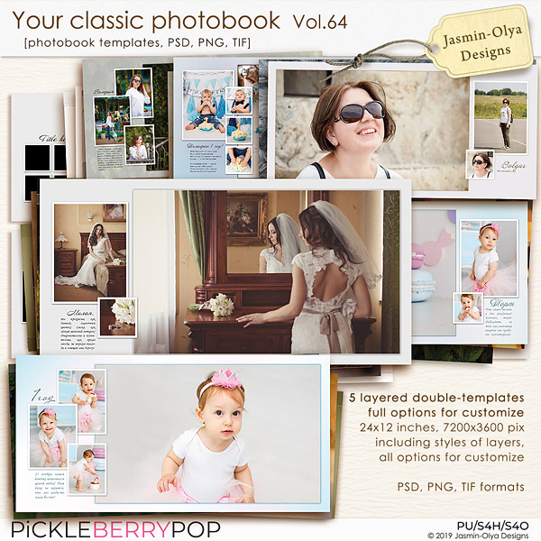 Your classic photobook Vol.64 (Jasmin-Olya Designs)