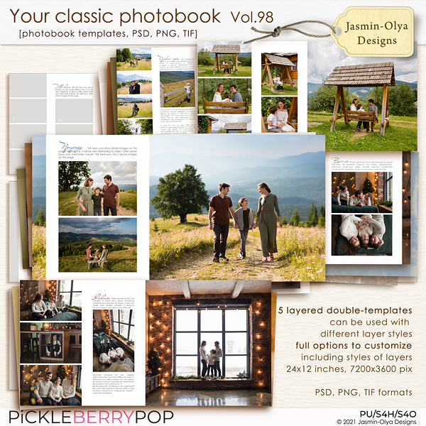 Your classic photobook Vol.98 (Jasmin-Olya Designs)