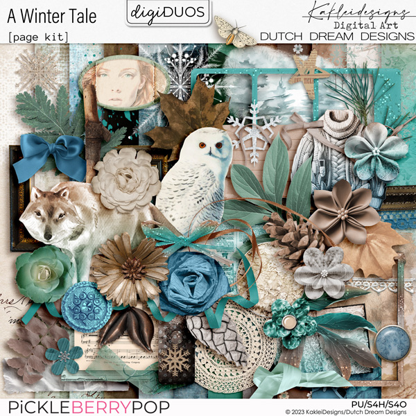 A Winter Tale - Page Kit