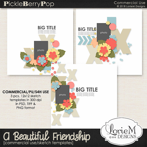 A Beautiful Friendship Sketch Templates