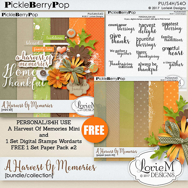 A Harvest Of Memories Bundle + FWP