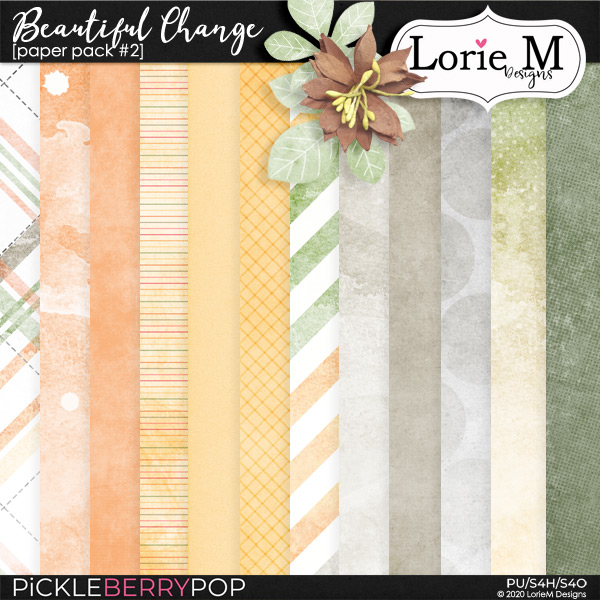 Beautiful change Paper Pack #2