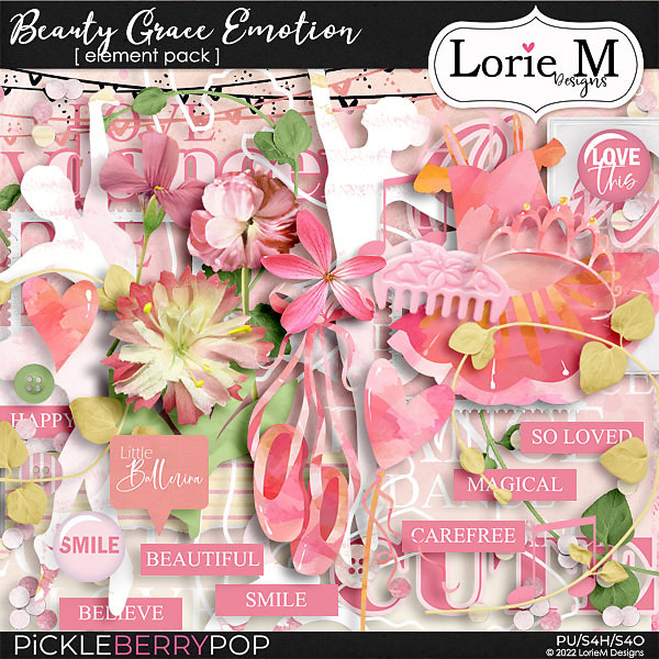 Beauty Grace Emotion Element Pack