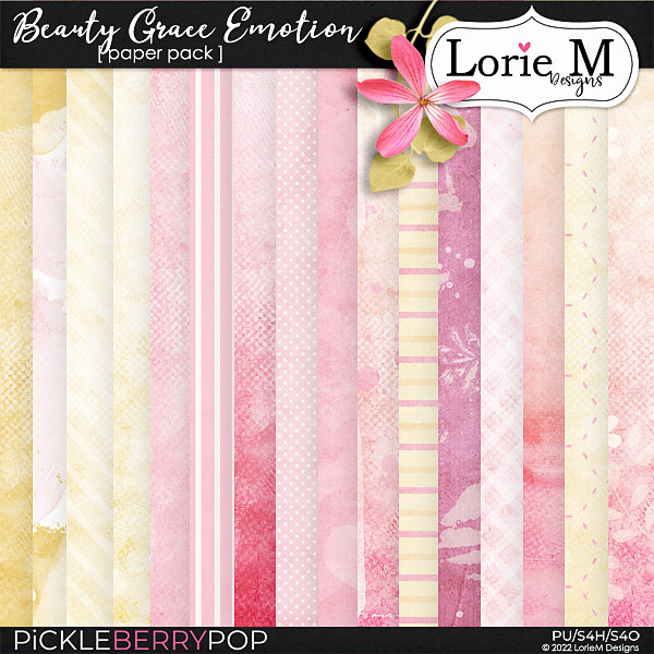 Beauty Grace Emotion Paper Pack