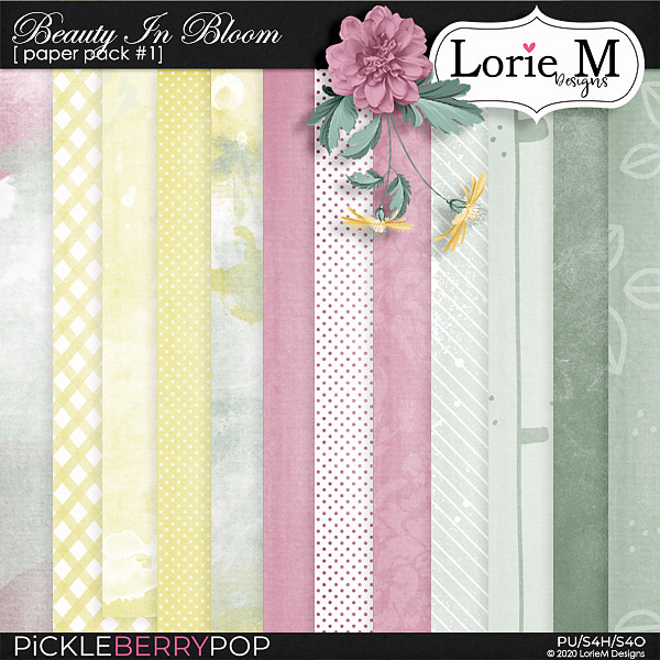 Beauty In Bloom Paper Pack #1