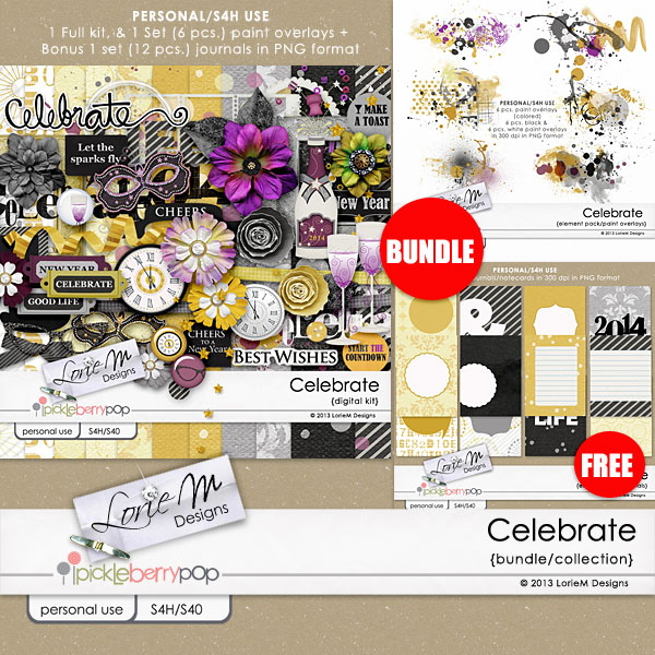 Celebrate Collection/Bundle (Free Journals)