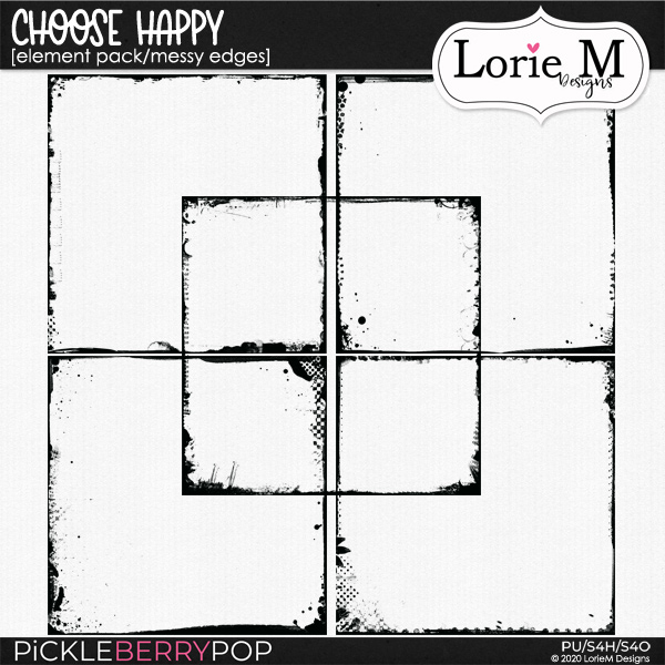 Choose Happy Messy Edges