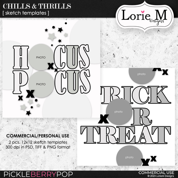 Chills and Thrills Sketch Templates