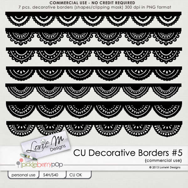 CU Decorative Borders #5