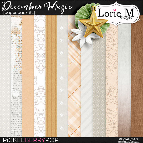 December Magic Paper Pack #2